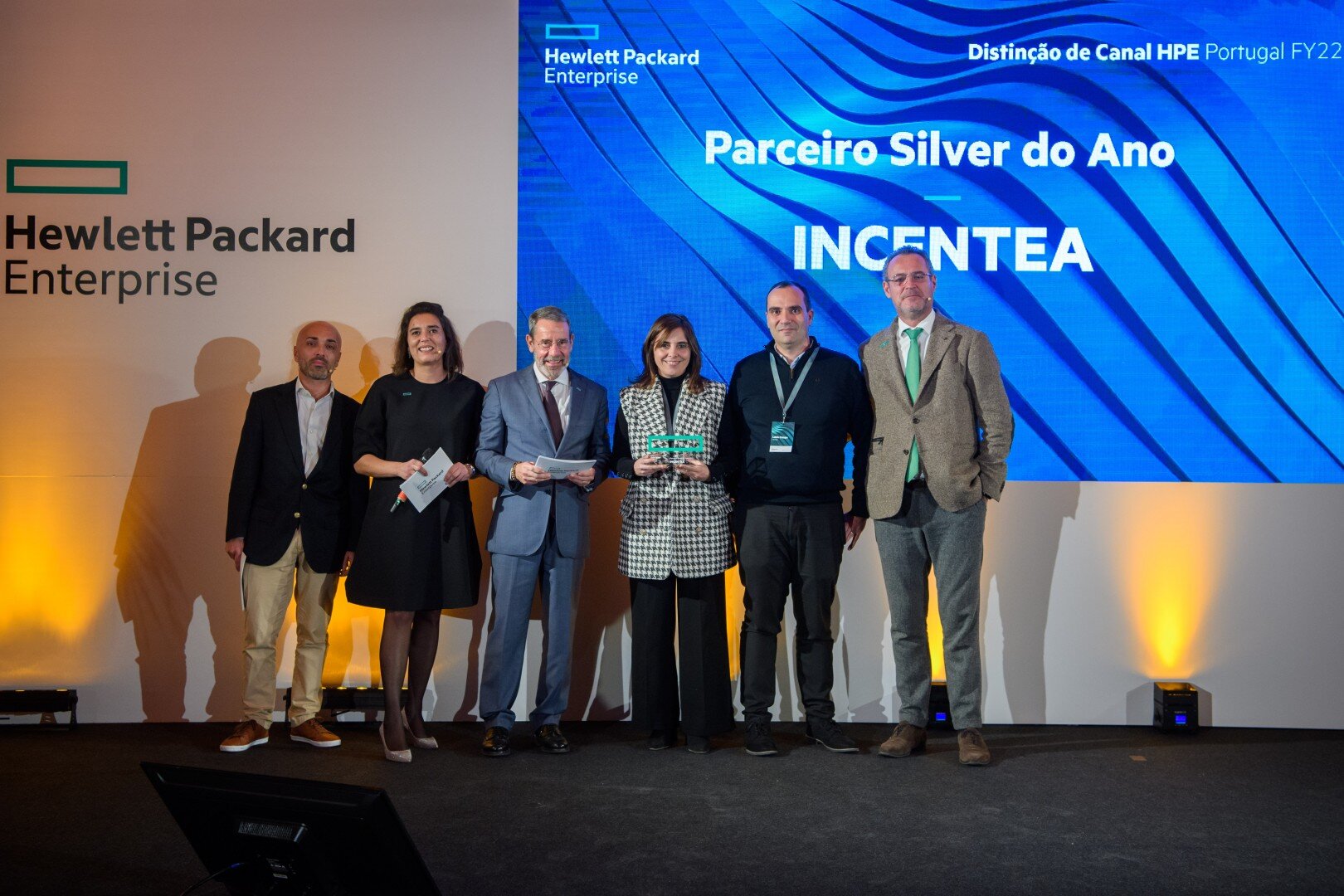 inCentea ganha prémio Parceiro Silver em 2022 atribuído pela HPE